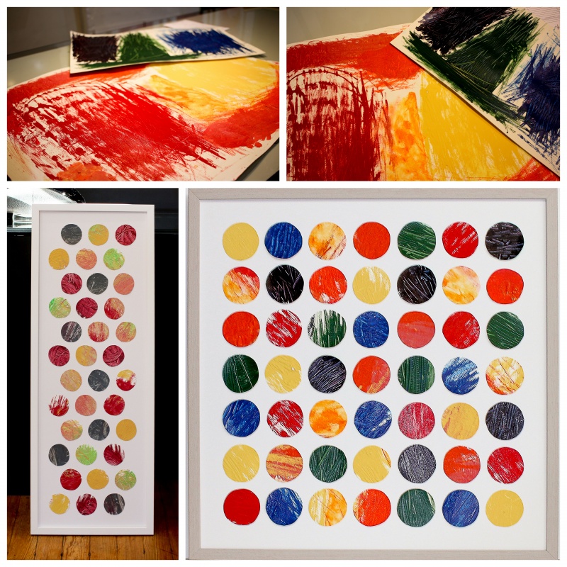Kids Art Framed Creatively